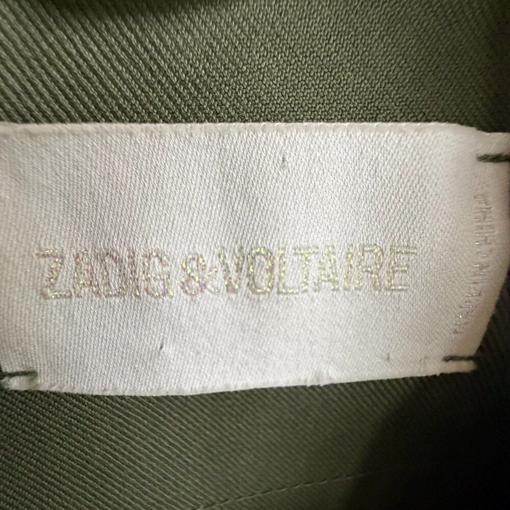 Zadig & Voltaire Jacket military jacket with a skull design S - Picture 7 of 7
